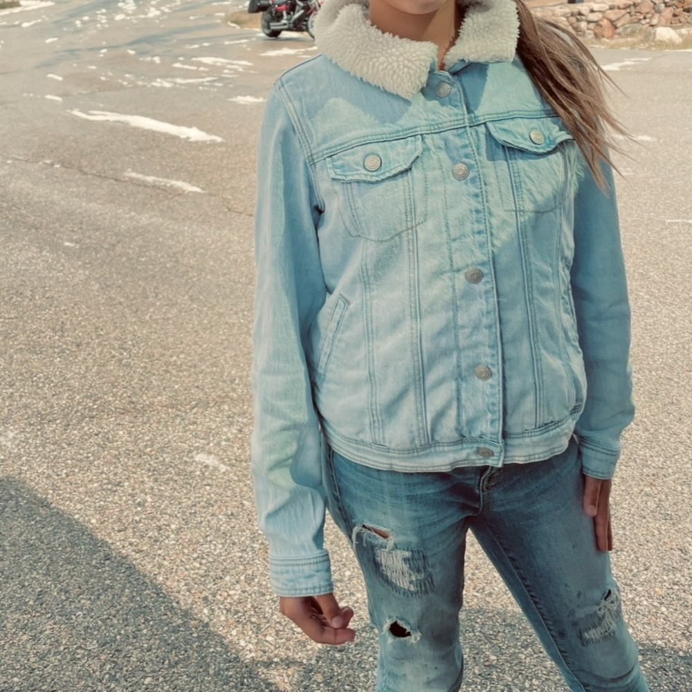 Cat & Jack Light Blue Denim Jacket